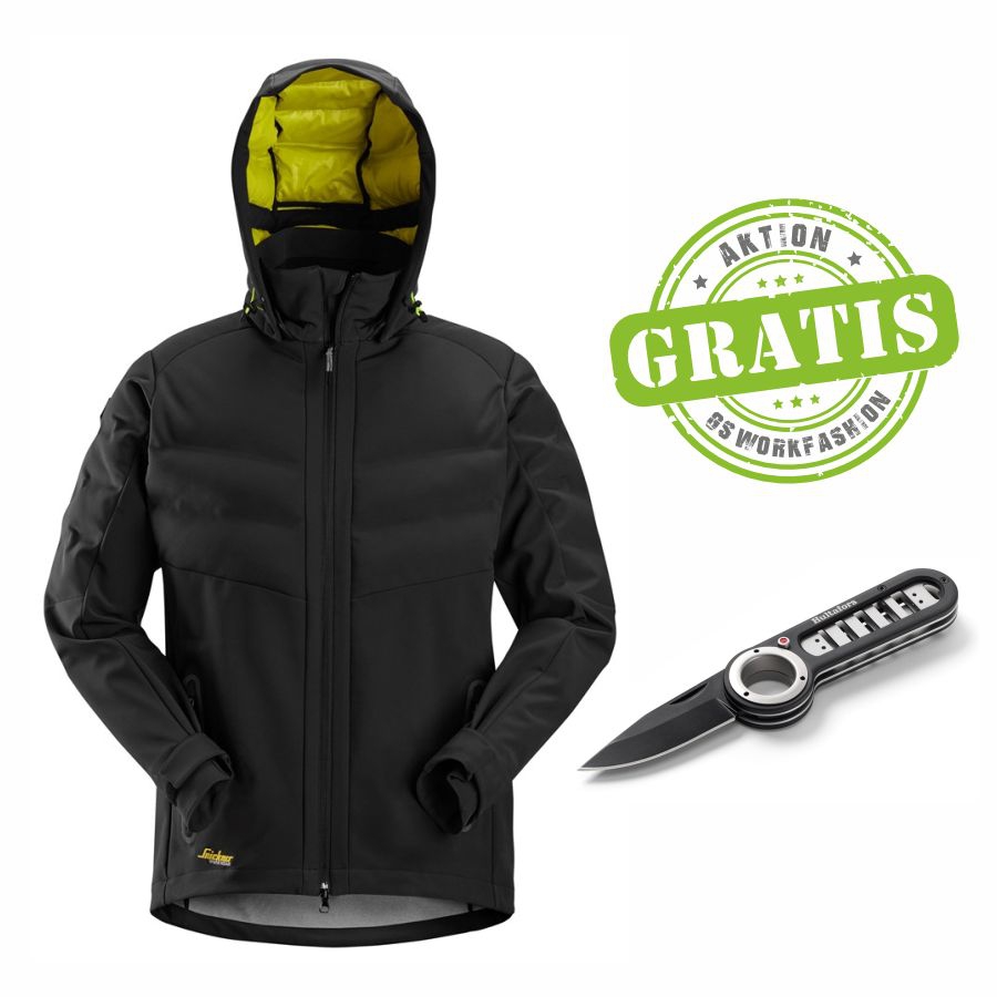 1950 Snickers FlexiWork Steppjacke + OKF Messer 1950 Snickers FlexiWork Steppjacke + OKF Messer