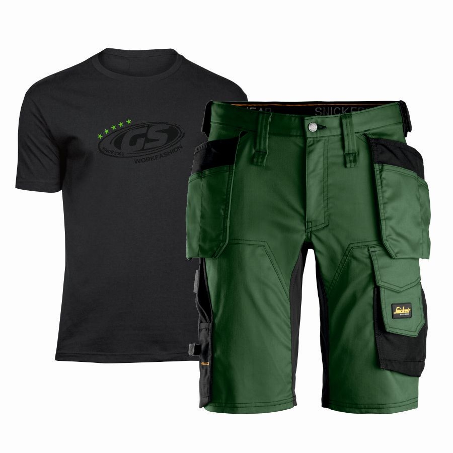 6141 Snickers Short m. Holstertaschen+Gratis Shirt