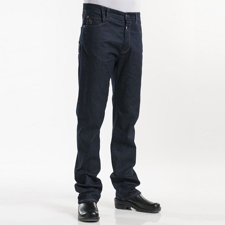 196 Chaud Devant® Kochhose Jeans Blue Denim 196 Chaud Devant® Kochhose Jeans Blue Denim