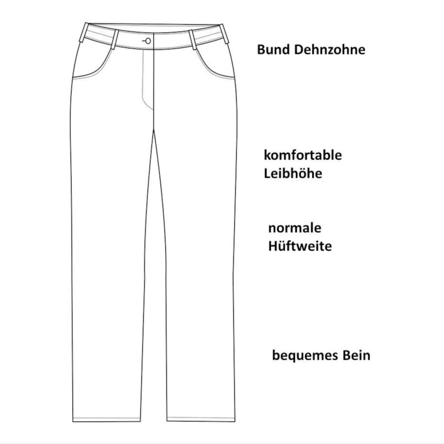 08/6970/1 Leiber Damenhose Mischgewebe