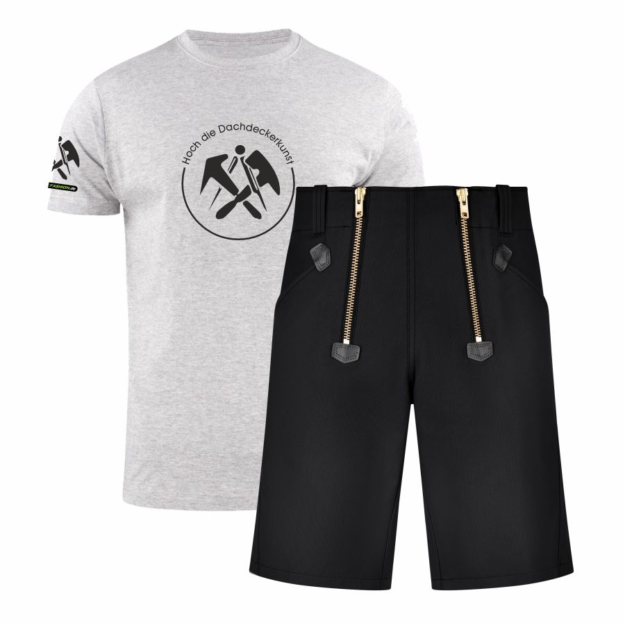 10033 FHB Zunftshort Wim+Gratis Dachdecker T-Shirt