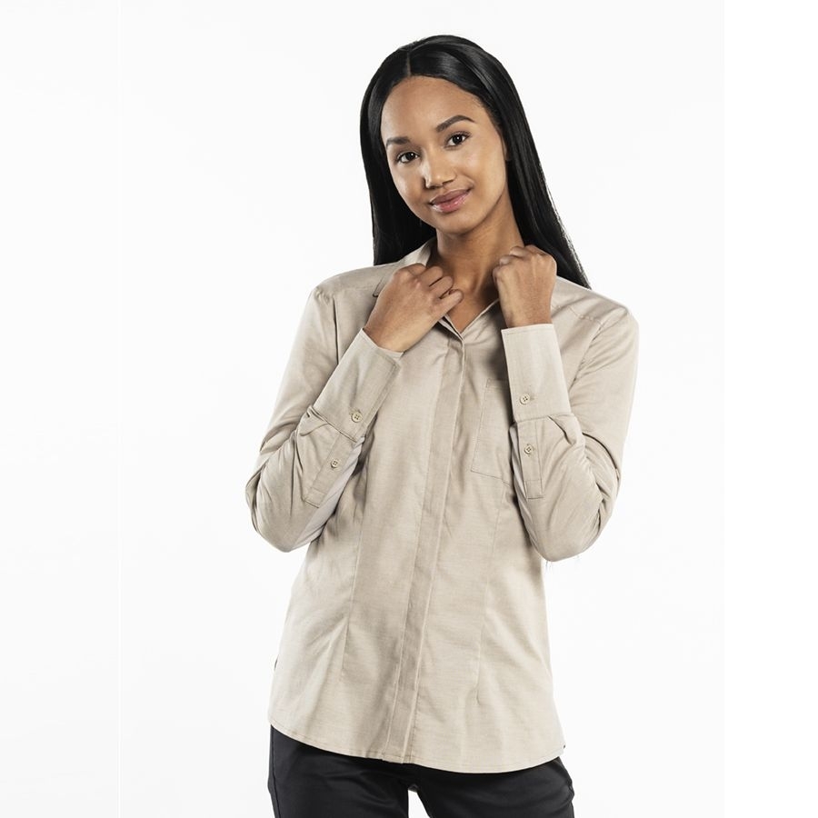 641 Chaud Devant® Service Bluse UFX Sand Melee 641 Chaud Devant® Service Bluse UFX Sand Melee