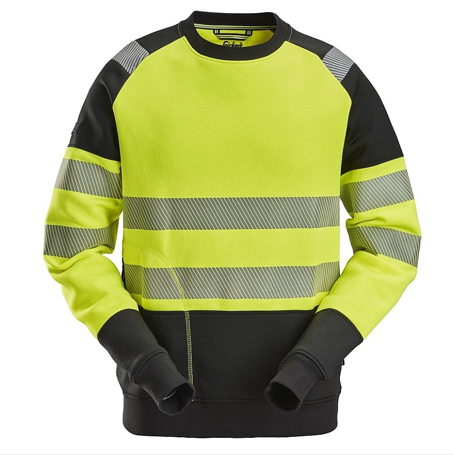 2831 Snickers Sweatshirt Warnschutz Klasse 2 2831 Snickers Sweatshirt Warnschutz Klasse 2