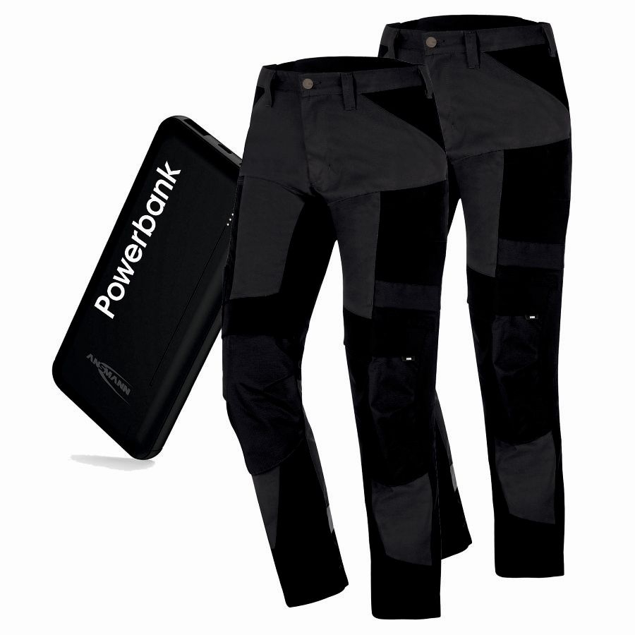 122110 FHB Arbeitshose Leo 2er Pack + Powerbank