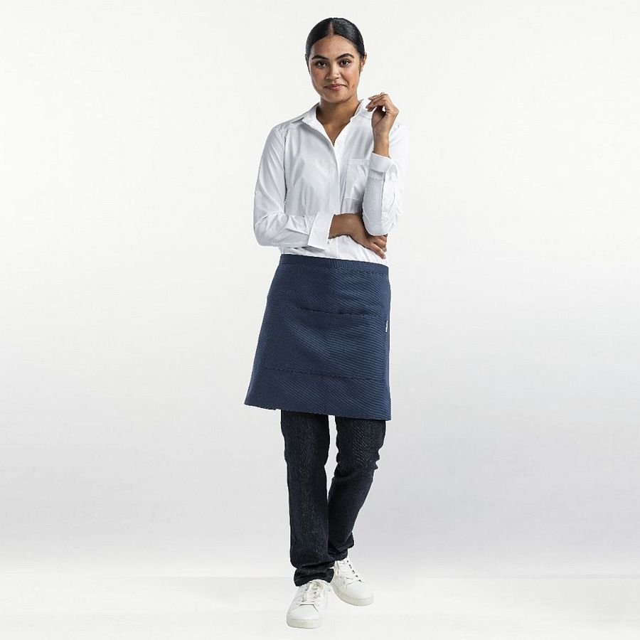 436 Chaud Devant® Bistroschürze Nordic Blue 436 Chaud Devant® Bistroschürze Nordic Blue