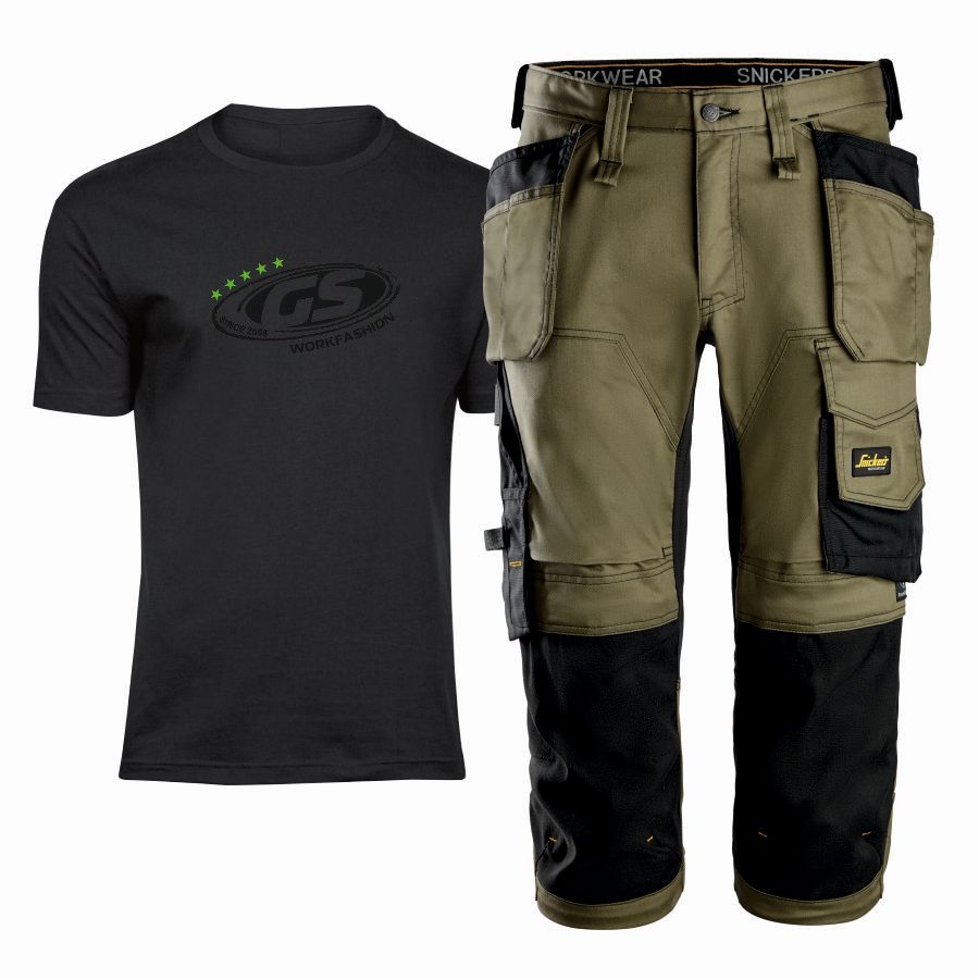 6142 Snickers Piratenhose + Gratis T-Shirt