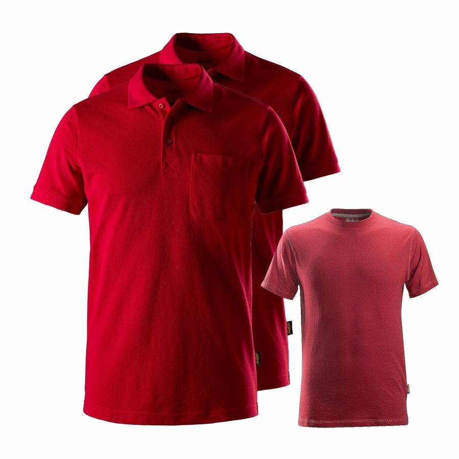 2708 Poloshirt 2er Pack inkl. *GRATIS* T-Shirt