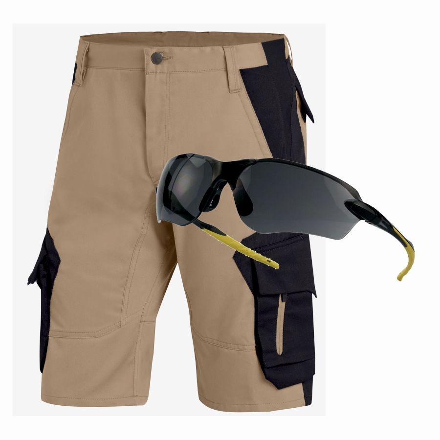 125200 FHB Bermuda Wulf + Gratis Schutzbrille
