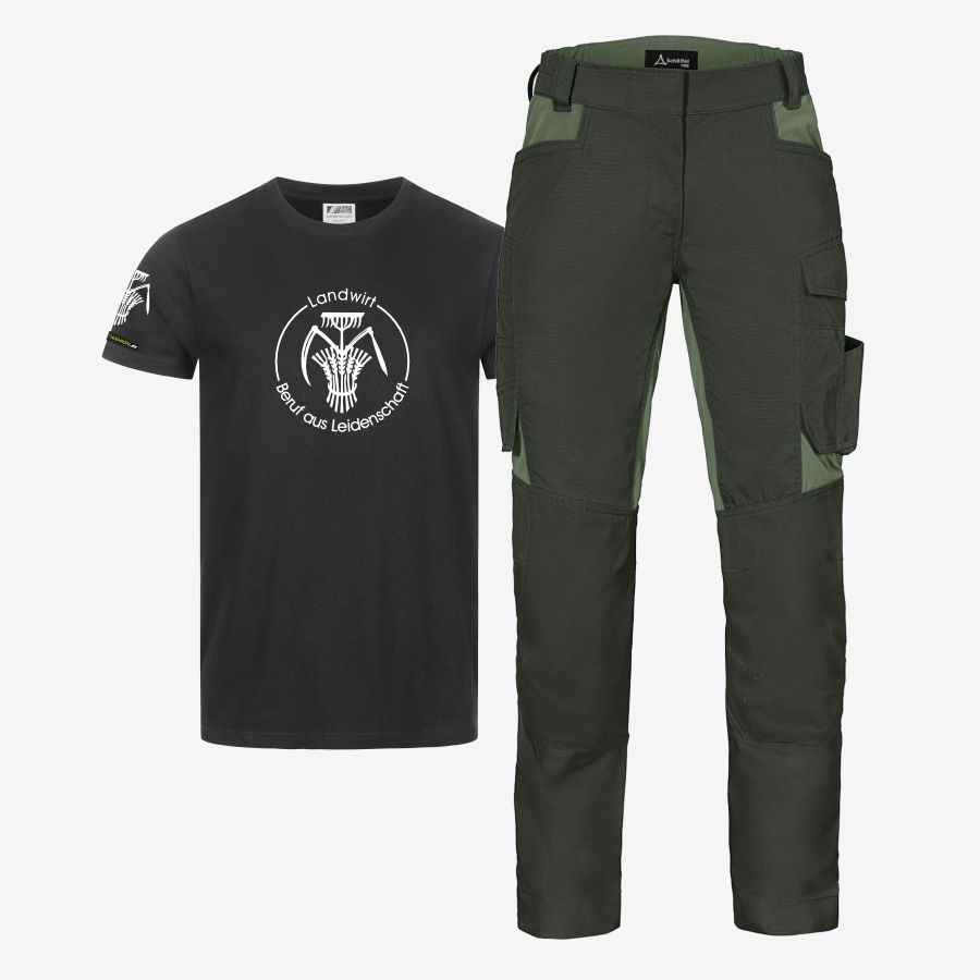 7511 Schöffel Pro Damenhose Meistermacher+T-Shirt