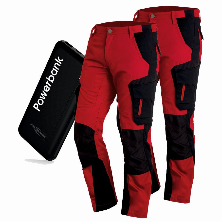 125100 FHB Arbeitshose Florian 2er Pack+Powerbank