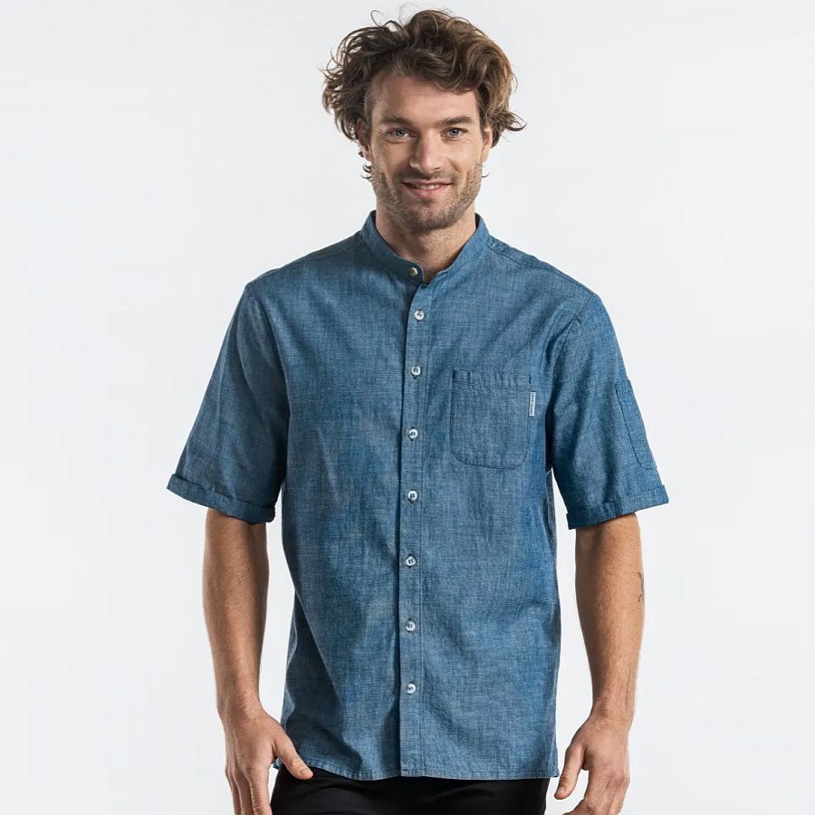 284 Chaud Devant® Kochjacke Verano blue 284 Chaud Devant® Kochjacke Verano blue