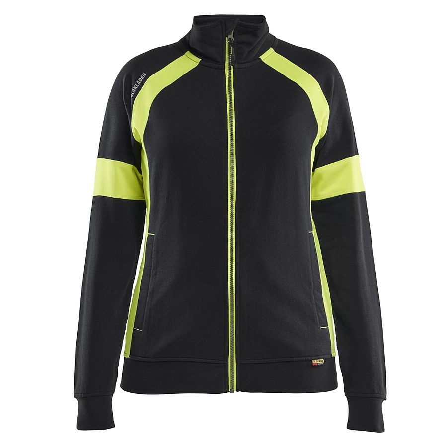 3568 Blakläder® Damen High-Vis Sweatjacke