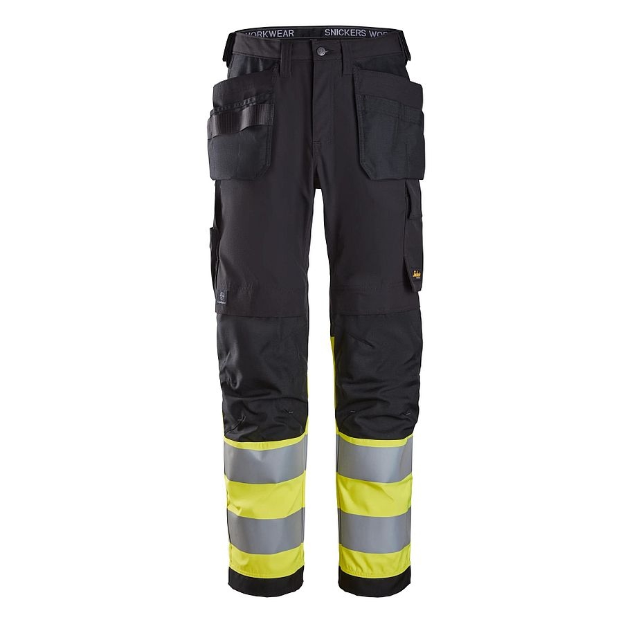 6239 Snickers High-Vis Arbeitshose Klasse 1