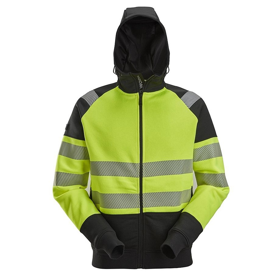 2839 Snickers Kapuzen-Jacke Warnschutz Klasse 2 2839 Snickers Kapuzen-Jacke Warnschutz Klasse 2