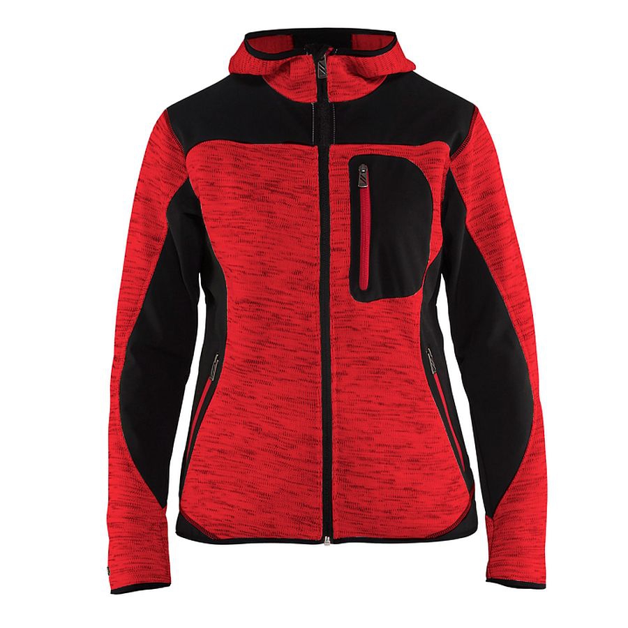 4931 Blakläder® Damen Strickjacke mit Softshell