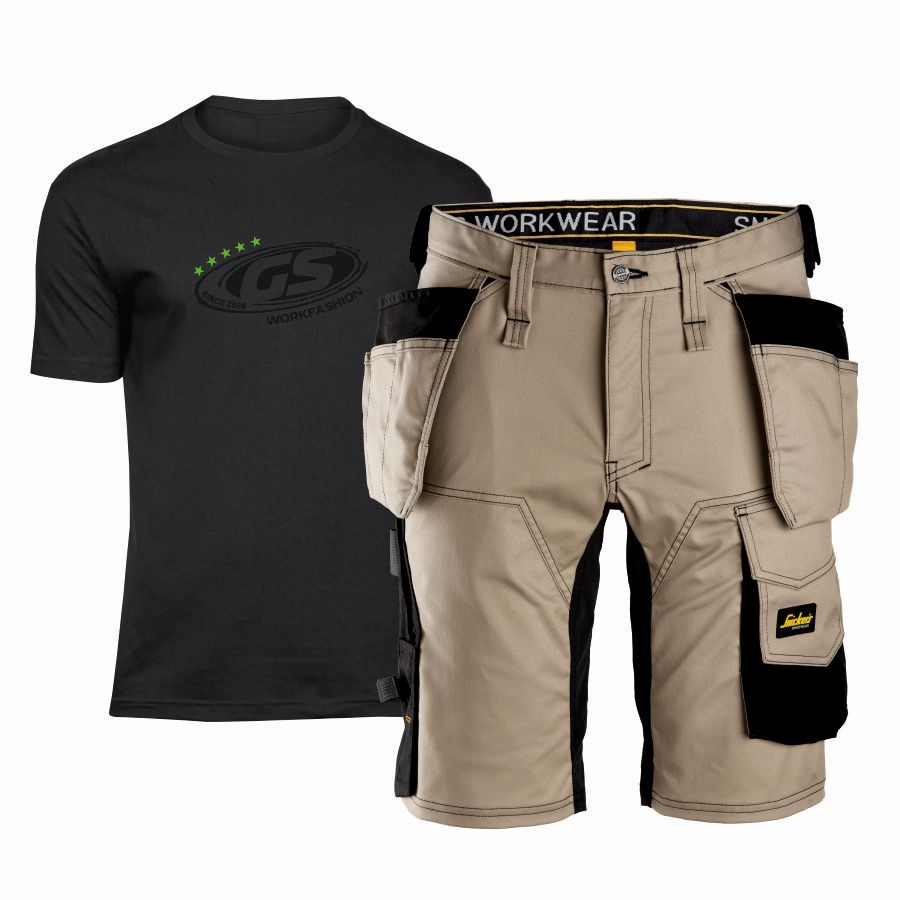 6141 Snickers Short m. Holstertaschen+Gratis Shirt