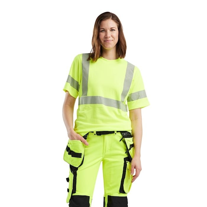 3502 Blakläder® Damen High-Vis T-Shirt 3502 Blakläder® Damen High-Vis T-Shirt