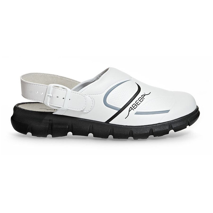 Abeba® Dynamic Clog 7335 OB weiss/schwarz Abeba® Dynamic Clog 7335 OB weiss/schwarz
