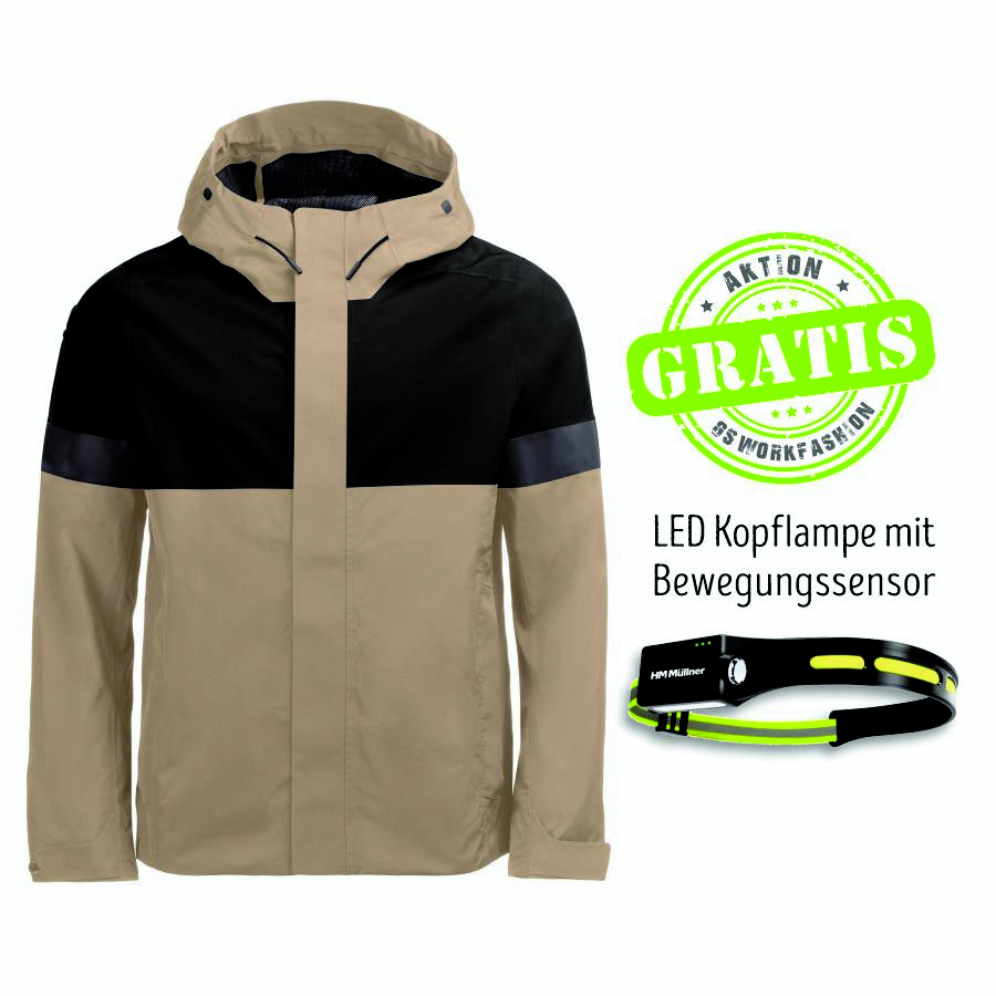 78136 FHB Regenjacke Luca + Gratis Stirnlampe