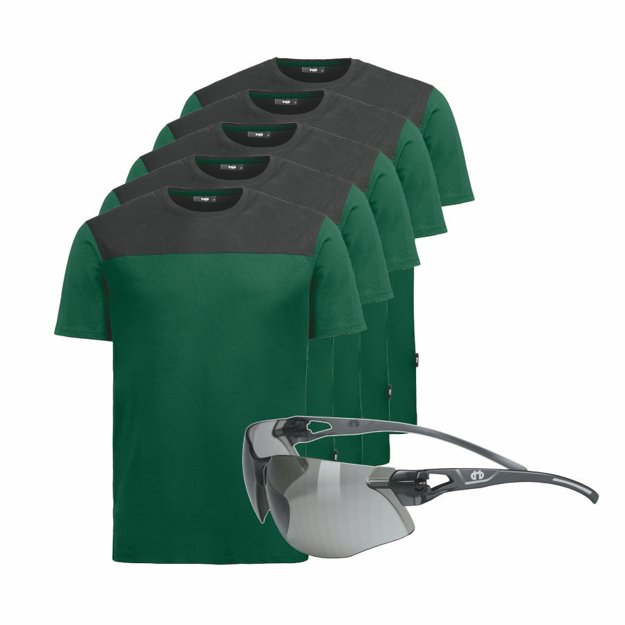 822200 FHB 5 T-Shirts Knut + Sonnenbrille