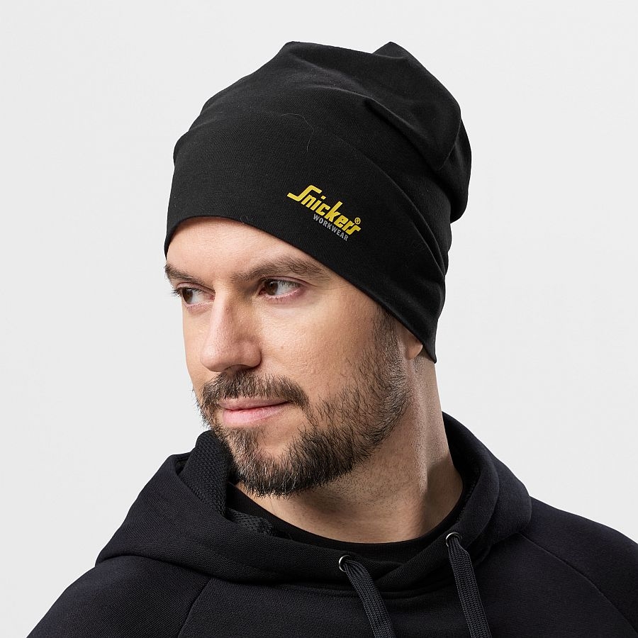 9032 Snickers Beanie mit Logo