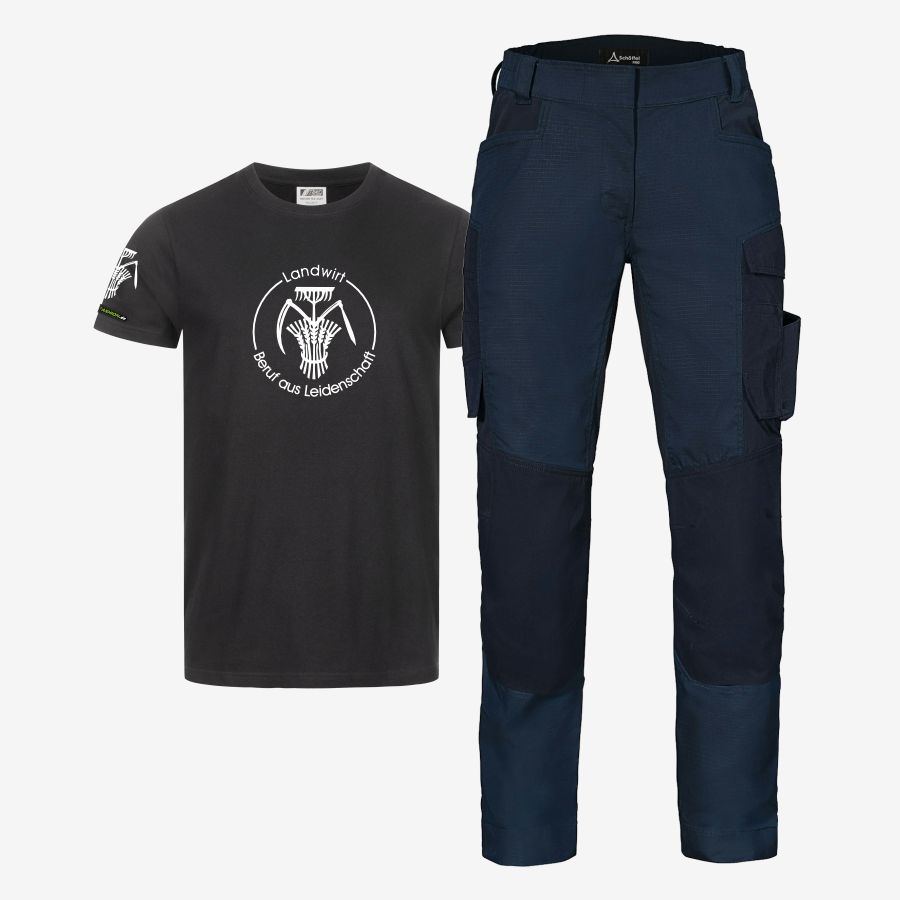 7511 Schöffel Pro Damenhose Meistermacher+T-Shirt