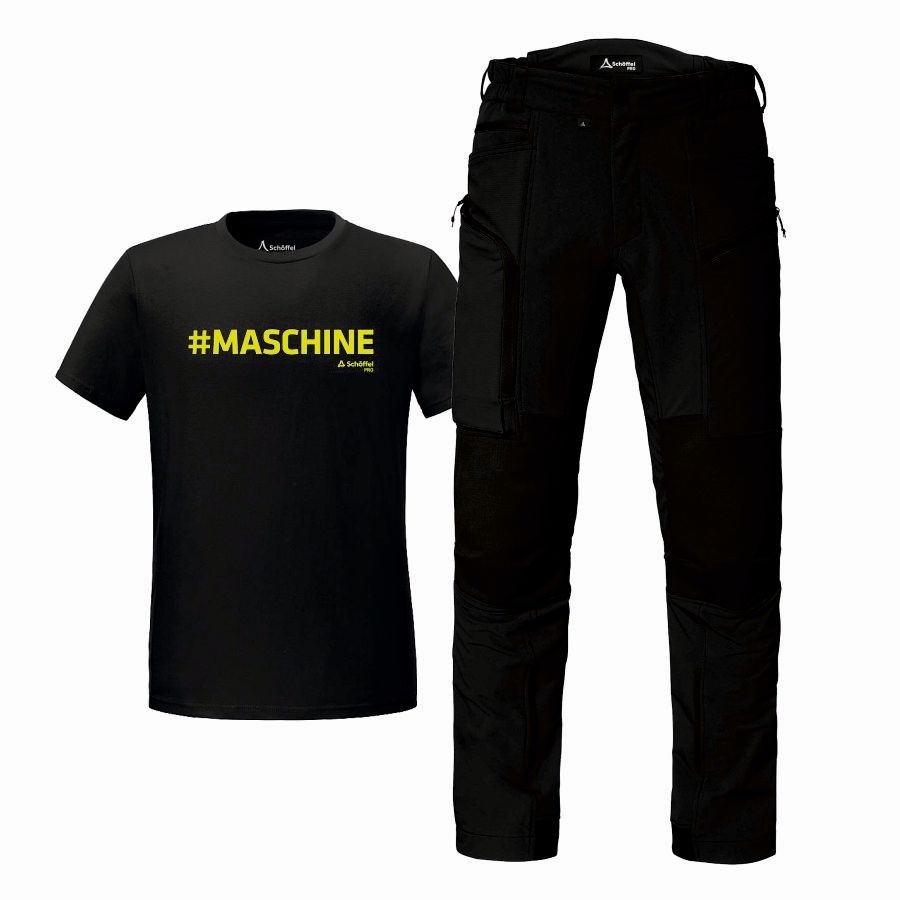7007 Schöffel Pro Hose Maschine inkl. GRATIS Shirt