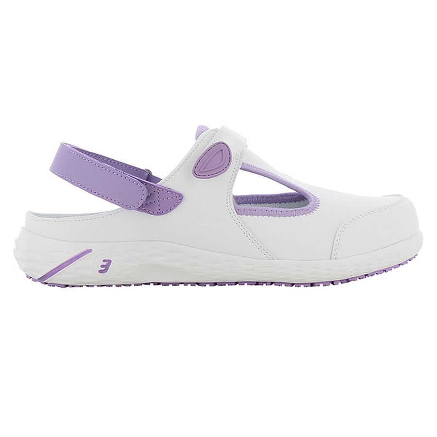 Safety Jogger Clog Carly lila EN 20347 SRC ESD Safety Jogger Clog Carly lila EN 20347 SRC ESD