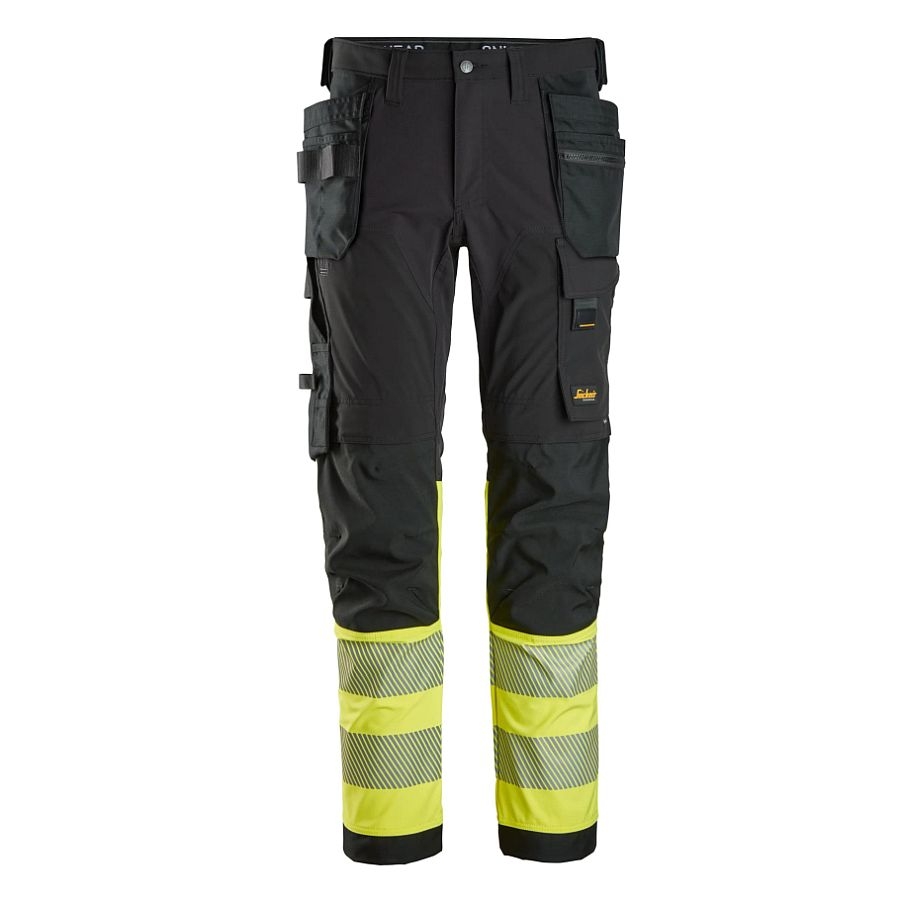 6231 Snickers High-Vis Arbeitshose Klasse 1