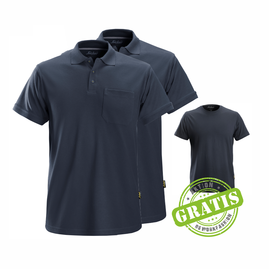 2708 Poloshirt 2er Pack inkl. *GRATIS* T-Shirt 2708 Poloshirt 2er Pack inkl. *GRATIS* T-Shirt