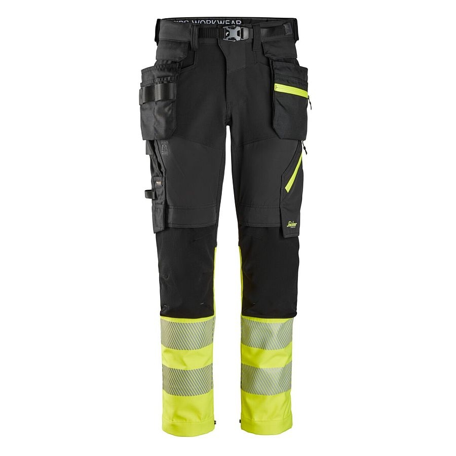 6935 Snickers High-Vis Arbeitshose Klasse 1