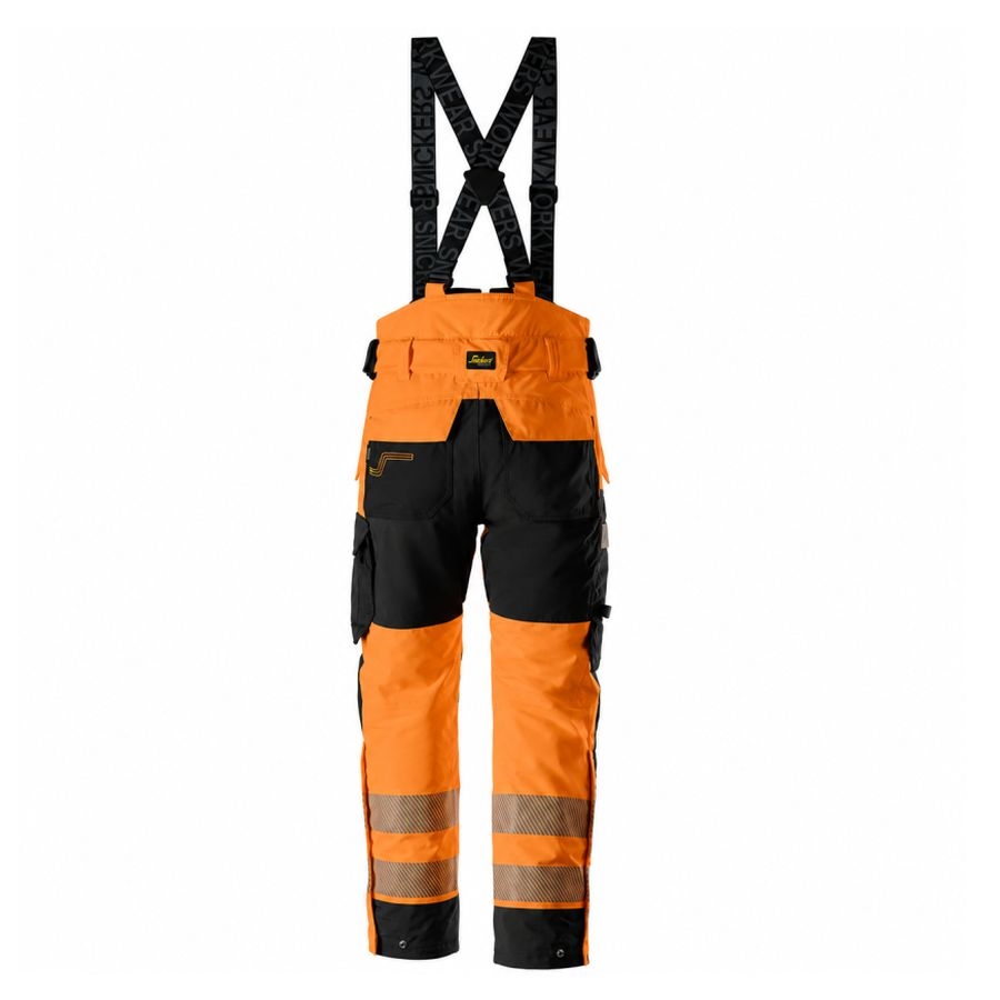 6632 Snickers Bundhose Stretch Hi-Vis Klasse 2