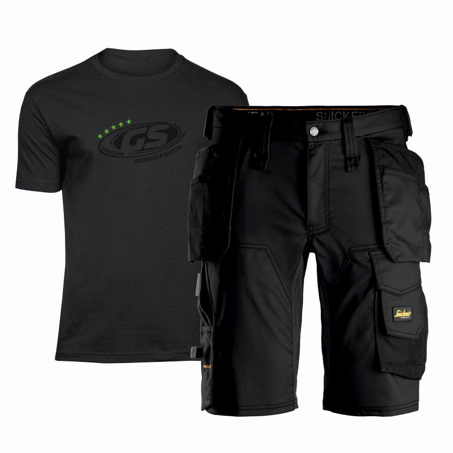 6141 Snickers Short m. Holstertaschen+Gratis Shirt