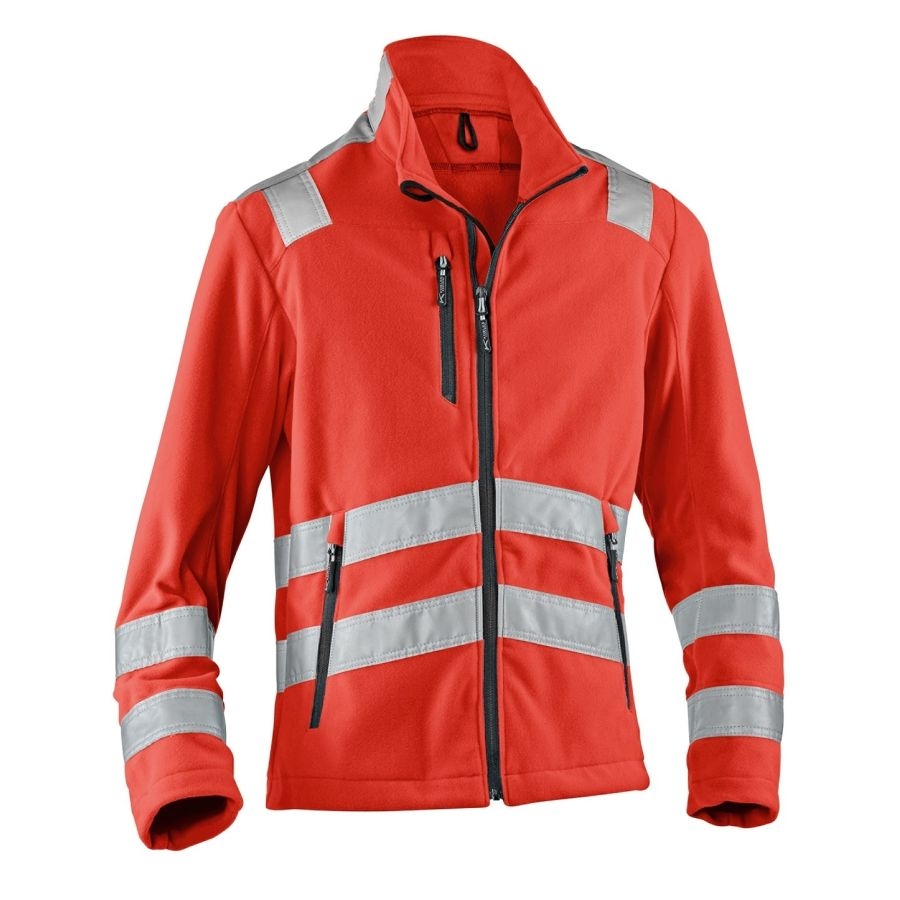 1407 Kübler REFLECTIQ Warnschutz Fleecejacke 1407 Kübler REFLECTIQ Warnschutz Fleecejacke