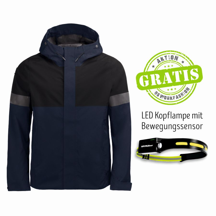 78136 FHB Regenjacke Luca + Gratis Stirnlampe 78136 FHB Regenjacke Luca + Gratis Stirnlampe