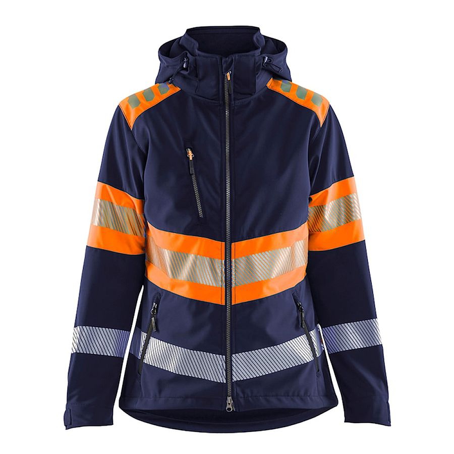 4404 Blakläder® High-Vis Damen Softshell Jacke