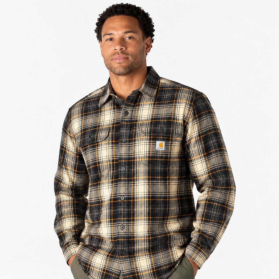 107013 Carhartt® Flanell Karo-Hemd Loose Fit