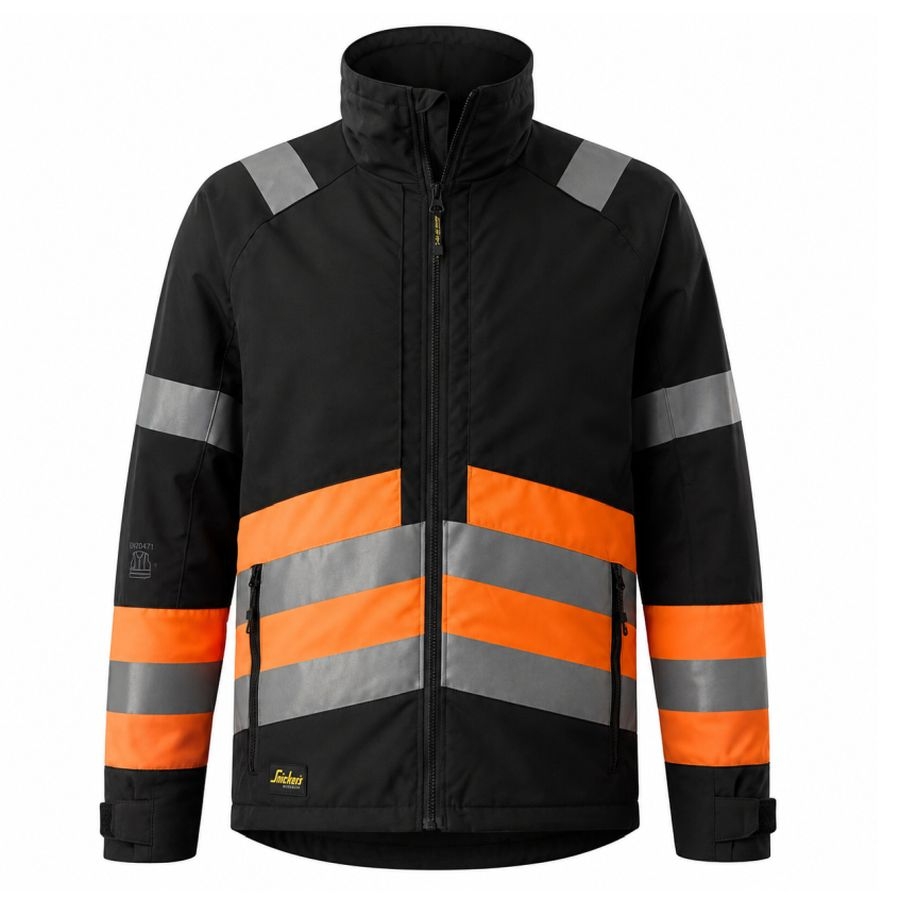 1334 Snickers Warnschutz Winterjacke Klasse 1
