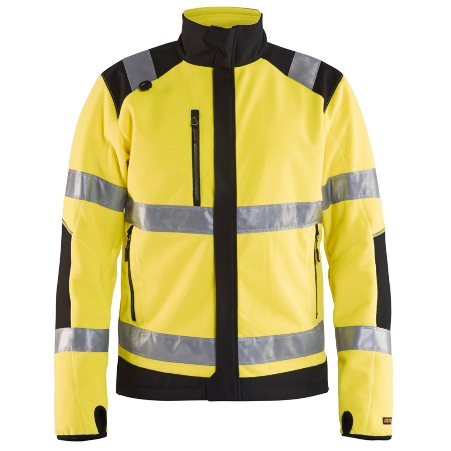4888 Blakläder® Fleecejacke winddicht Warnschutz 4888 Blakläder® Fleecejacke winddicht Warnschutz