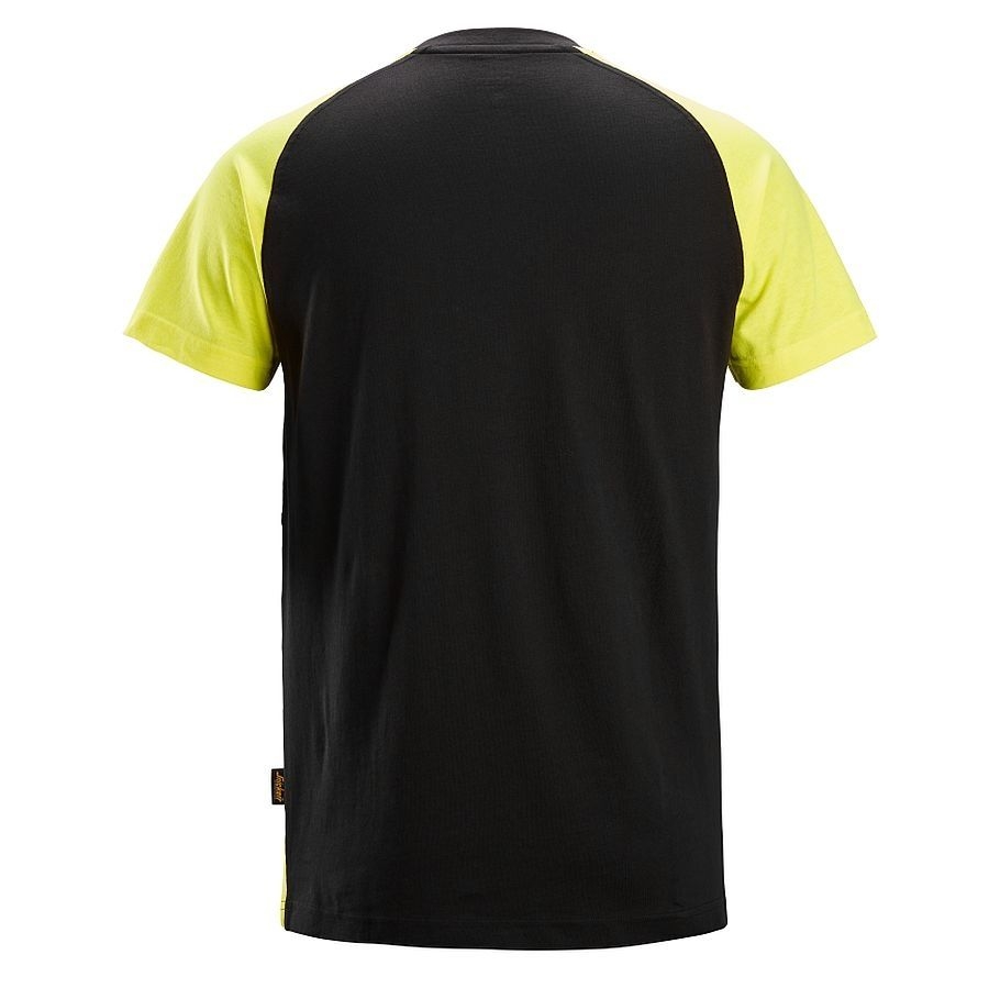 2550 Snickers Zweifarbiges T-Shirt Baumwolle