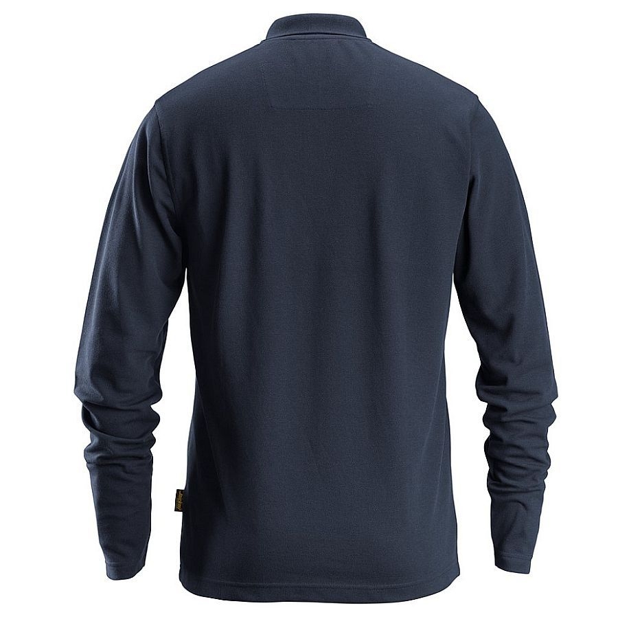2608 Snickers Shirt langarm mit Polokragen