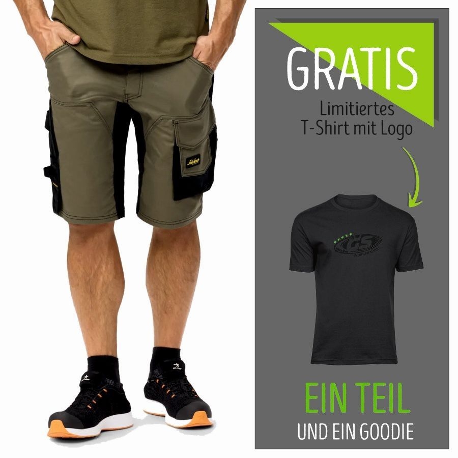6141 Snickers AllroundWork, Stretch Shorts mit Holstertaschen | 5604 6141 Snickers AllroundWork, Stretch Shorts mit Holstertaschen | 5604