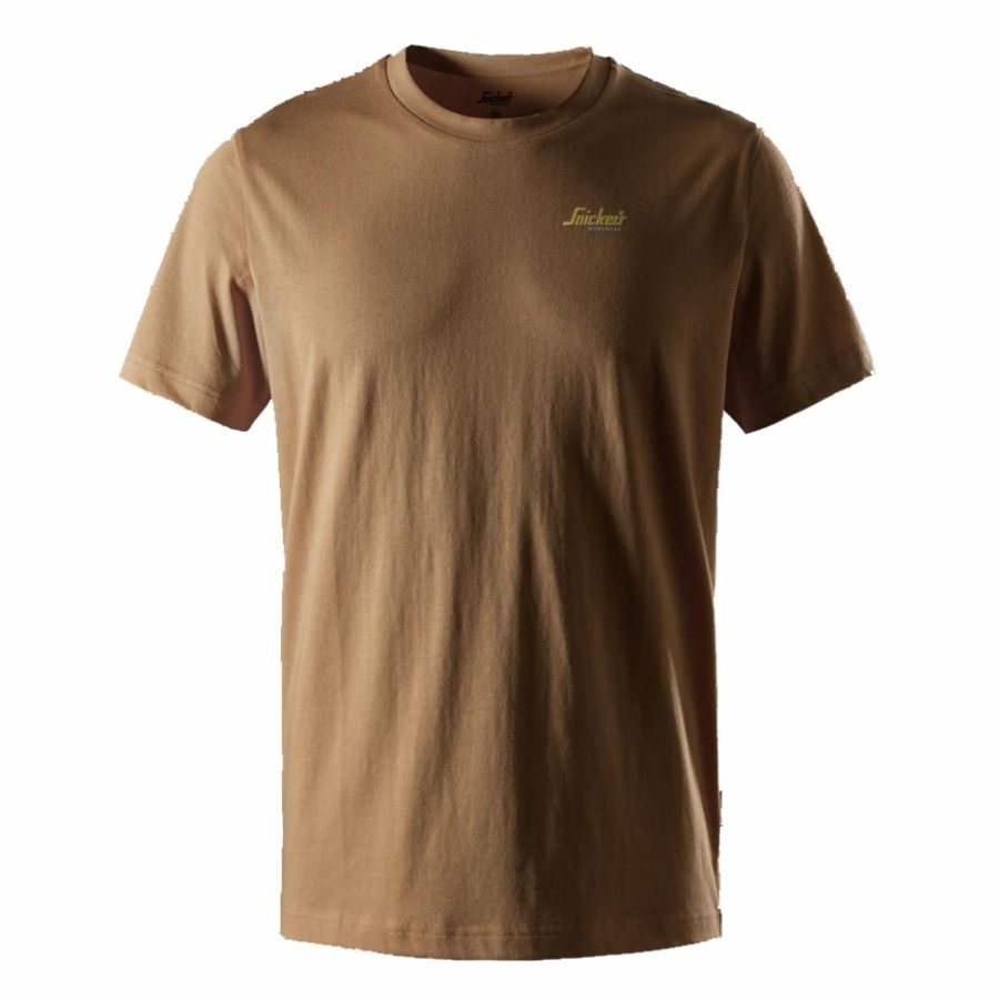 2588 Snickers T-Shirt mit Logo