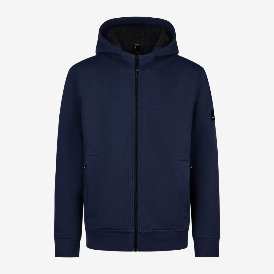 820140 FHB Sweatjacke Webpelz Hajo gefüttert