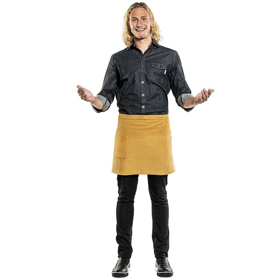 857 Chaud Devant® Bistroschürze Yellow Velvet 857 Chaud Devant® Bistroschürze Yellow Velvet