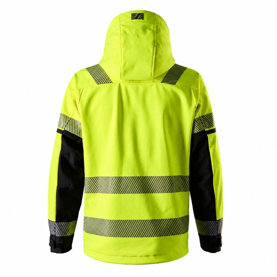 1232 Snickers Warnschutz Softshelljacke Klasse 3