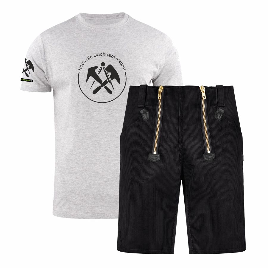 20033 FHB Zunftshort Hans+Gratis Dachdecker Shirt