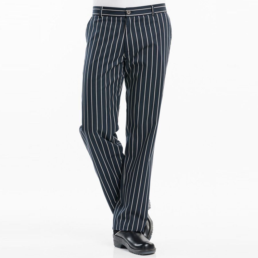 160 Chaud Devant® Kochhose Big Stripe schwarz/weiß 160 Chaud Devant® Kochhose Big Stripe schwarz/weiß