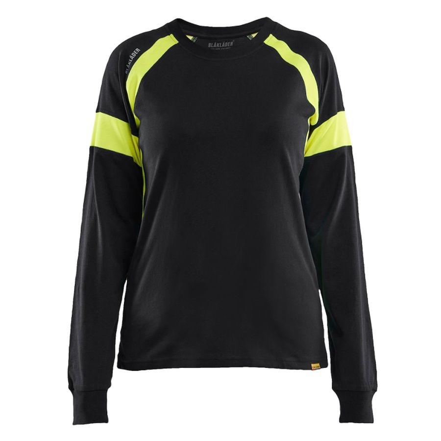 3521 Blakläder® Damen Langarmshirt High-Vis