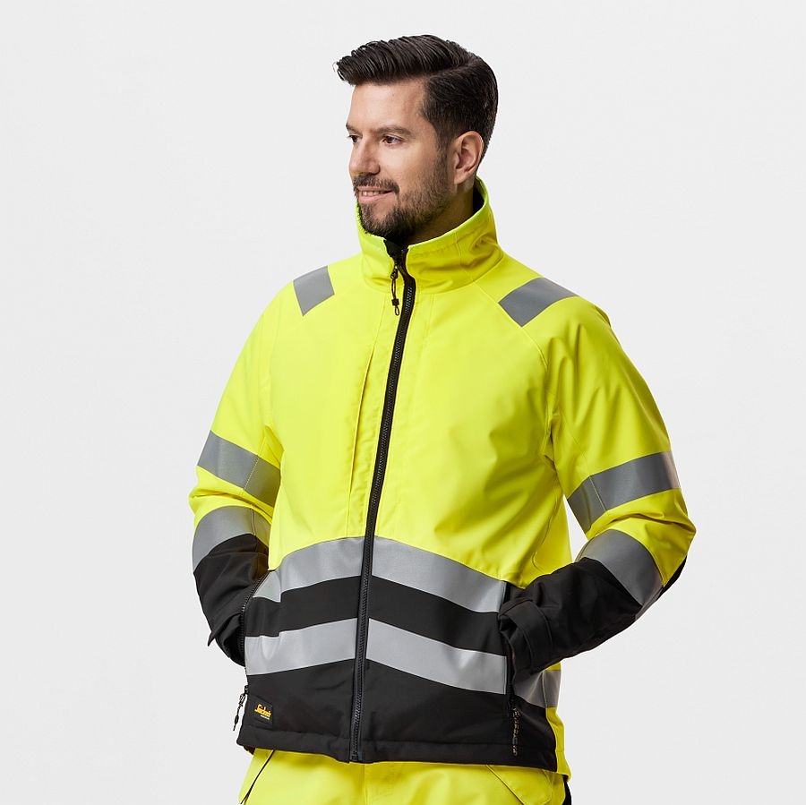 Snickers AllroundWork Hi-Vis Arbeitsweste, Kl. 2, EN 20471 High-Vis Gelb | Westen | Herrenbekleidung | Workwear Snickers AllroundWork Hi-Vis Arbeitsweste, Kl. 2, EN 20471 High-Vis Gelb | Westen | Herrenbekleidung | Workwear